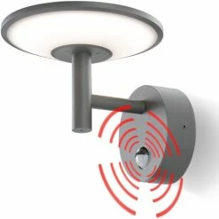 ESOTEC LED Sensor Außenwandleuchte Warmweiß 3000K 900lm 15 Watt Außen Wandlampe 201175