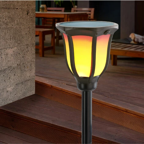 Solar Fackel 2er-Set Flammeneffekt Gartenfackel Solarlampe Garten esotec 102495 Solar Fackel 2er-Set Flammeneffekt Gartenfackel Solarlampe Garten Esotec 102495 -ESOTEC Shop 11608675 3