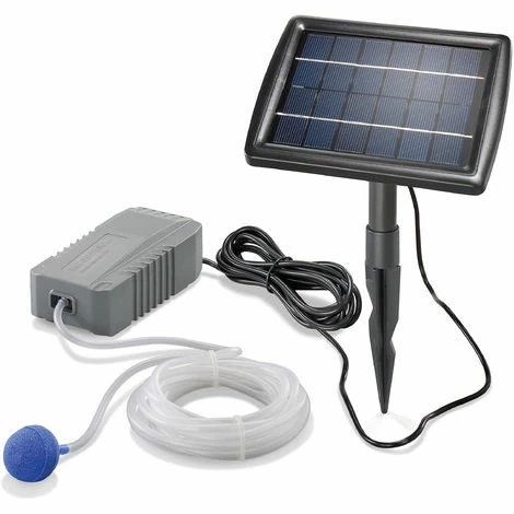 Solar Teichbelüfter 2W 130 l/h Pumpe Teichbelüftung Sauerstoff esotec 101840 Solar Teichbelüfter 2W 130 L/h Pumpe Teichbelüftung Sauerstoff Esotec 101840 -ESOTEC Shop 11775391 1