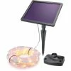 Solar PREMIUM Lichtschlauch 200 LED Warmweiß Party Weihnachtsdeko Esotec 102572