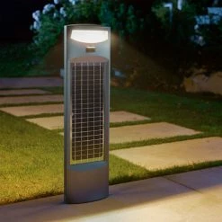 ESOTEC Solar LED Sensor Wegeleuchte 20W Solarmodul 2000lm Warmweiß Solarleuchte Garten -ESOTEC Shop 17841151 4