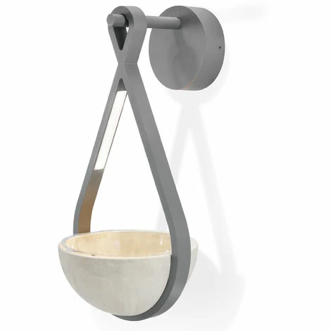 LED Wandleuchte mit Pflanzschale Wandlampe Außen Außenleuchte esotec 201207 LED Wandleuchte Mit Pflanzschale Wandlampe Außen Außenleuchte Esotec 201207 -ESOTEC Shop 18213845 2