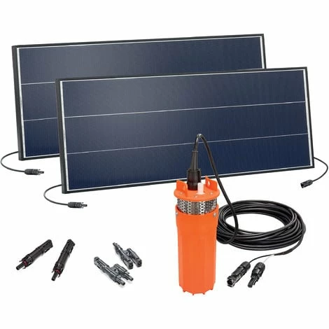 ESOTEC Solar Tiefbrunnenpumpe 30m Förderhöhe 150W Solarmodul Wasserpumpe Garten 100820 ESOTEC Solar Tiefbrunnenpumpe 30m Förderhöhe 150W Solarmodul Wasserpumpe Garten 100820 -ESOTEC Shop 18241437 1
