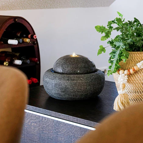 ESOTEC Springbrunnen Zimmerbrunnen + LED Licht Zierbrunnen Gartenbrunnen 230V 101400 ESOTEC Springbrunnen Zimmerbrunnen + LED Licht Zierbrunnen Gartenbrunnen 230V 101400 -ESOTEC Shop 20617579 1