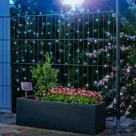 Solar Premium Lichterkette 100 LED kaltweiß Garten Weihnachtsdeko esotec 102169 Solar Premium Lichterkette 100 LED Kaltweiß Garten Weihnachtsdeko Esotec 102169 -ESOTEC Shop 25502917 1
