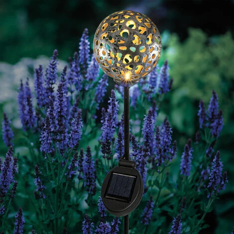 Solar Gartenstecker Kugel warmweiße LED Gartendeko Solarleuchte esotec 102385 Solar Gartenstecker Kugel Warmweiße LED Gartendeko Solarleuchte Esotec 102385 -ESOTEC Shop 25559978 1
