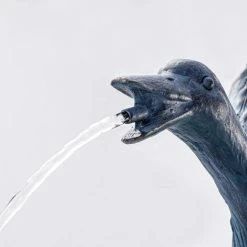 Wasserspeier Figur Gans Wassergarten Dekoration Teichfigur Esotec 100733 -ESOTEC Shop 26361177 5