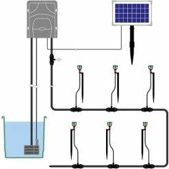 Solar Bewässerungssystem WaterSprinkle Garten Bewässerung Esotec 101121 -ESOTEC Shop 30486767 4