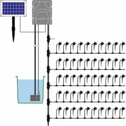 Solar Bewässerungssystem WaterDrops Garten Bewässerung Esotec 101120 -ESOTEC Shop 30486770 4