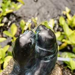 Wasserspeier Seehundpaar + Solar Teichpumpe 5 Watt Wasserspiel Esotec 101656 -ESOTEC Shop 31917578 3