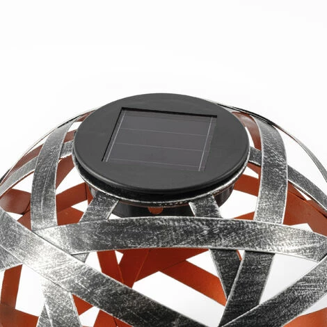 Metall Solarkugel Bahira 18cm Garten Deko LED Solarleuchte esotec 102836 Metall Solarkugel Bahira 18cm Garten Deko LED Solarleuchte Esotec 102836 -ESOTEC Shop 32514222 3