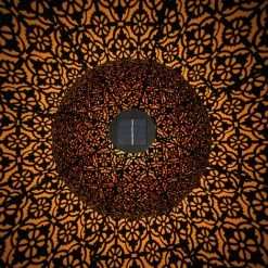 ESOTEC Metall Solarkugel Basima 2er-Set 30 & 40 Cm Garten Deko LED Solarleuchte -ESOTEC Shop 32514292 5