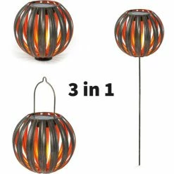 ESOTEC Metall Solarkugel Elani 3er-Set 18 Cm Garten Deko LED Solarleuchte -ESOTEC Shop 32514423 4