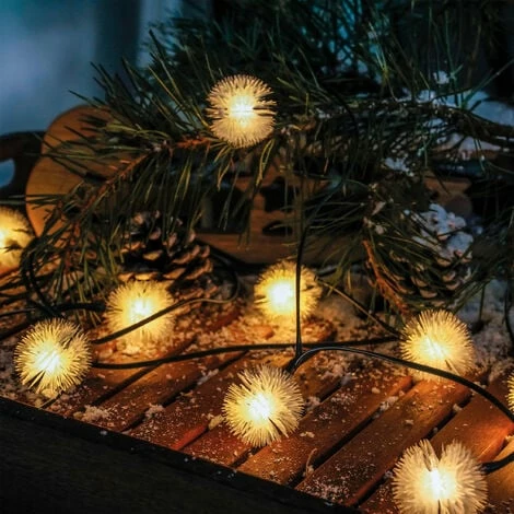 ESOTEC Solar Lichterkette Pusteblumen 30 LED warmweiß Party Garten Solar 102185 ESOTEC Solar Lichterkette Pusteblumen 30 LED Warmweiß Party Garten Solar 102185 -ESOTEC Shop 32806934 1