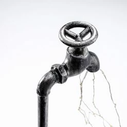 ESOTEC Solar Deko Wasserhahn 30 LED Lichterbündel Lichterkette Lampe Garten 102390 -ESOTEC Shop 32806939 5