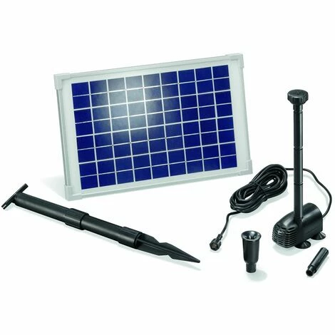 ESOTEC Solar Teichpumpe 10 Watt Solarmodul 610 l/h Förderleistung 1,5 m Förderhöhe Komplettset Gartenteich, 101013 ESOTEC Solar Teichpumpe 10 Watt Solarmodul 610 L/h Förderleistung 1,5 M Förderhöhe Komplettset Gartenteich, 101013 -ESOTEC Shop 48733377 1