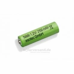 ESOTEC Ersatzakku Größe AA Mignon 1,2 V 2100 MAh