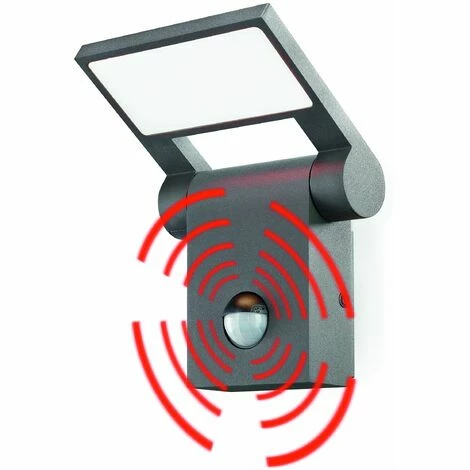 ESOTEC Moderne LED Sensor Außenwandleuchte Lichtfarbe warmweiß 3000K, Leistung 10 Watt 600 lm, Einstellbarer Bewegungsmelder max. 10m Reichweite, (B x H x T): 12 x 20 x 13 cm, Außen Wandlampe IP54 201160 ESOTEC Moderne LED Sensor Außenwandleuchte Lichtfarbe Warmweiß 3000K, Leistung 10 Watt 600 Lm, Einstellbarer Bewegungsmelder Max. 10m Reichweite, (B X H X T): 12 X 20 X 13 Cm, Außen Wandlampe IP54 201160 -ESOTEC Shop 48733686 2