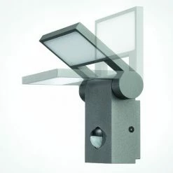 ESOTEC Moderne LED Sensor Außenwandleuchte Lichtfarbe Warmweiß 3000K, Leistung 10 Watt 600 Lm, Einstellbarer Bewegungsmelder Max. 10m Reichweite, (B X H X T): 12 X 20 X 13 Cm, Außen Wandlampe IP54 201160 2 ESOTEC Moderne LED Sensor Außenwandleuchte Lichtfarbe Warmweiß 3000K, Leistung 10 Watt 600 Lm, Einstellbarer Bewegungsmelder Max. 10m Reichweite, (B X H X T): 12 X 20 X 13 Cm, Außen Wandlampe IP54 201160 -ESOTEC Shop 48733686 3