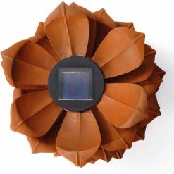 Rostfarbene Solar Dekoleuchte Außen Kokuna Esotec 102386 -ESOTEC Shop 49066999 5