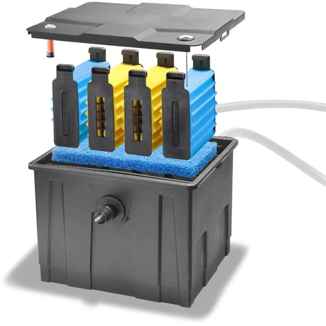 Teichfilter ES350 8000 l/h Teichgröße max. 12m3 Filter Gartenteich esotec 101090 Teichfilter ES350 8000 L/h Teichgröße Max. 12m3 Filter Gartenteich Esotec 101090 -ESOTEC Shop 6267440 3