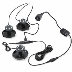 Unterwasserstrahler 6V Erweiterungsset Akkuboxen Solar Teichpumpen Esotec 101512