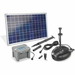 Solar Teichpumpe Mit Akku 35W Solarpumpe Gartenteichpumpe Teich Esotec 101726