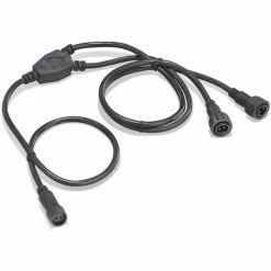 Y-Verteiler 2-Pin Groß Solar Teichpumpen Akkuboxen Adapterkabel Esotec 101835