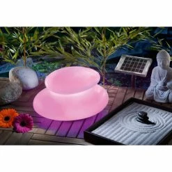 Solar Leuchtstein Gartenbeleuchtung Steinlampe Solarleuchte Außen, Esotec 106012 -ESOTEC Shop 6267497 4