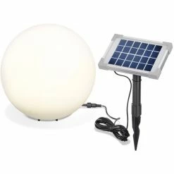 Solar Leuchtkugel 50cm Solarlampe Gartenleuchte Solarkugel LED, Esotec 106026 -ESOTEC Shop 6267502 4