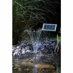 Solar Teichpumpe 5W Mit Akku Und LED Gartenteich Wasserspiel Teich Esotec 101920 -ESOTEC Shop 6267564 3