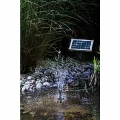 Solar Teichpumpe 5W Mit Akku Und LED Gartenteich Wasserspiel Teich Esotec 101920 -ESOTEC Shop 6267564 4