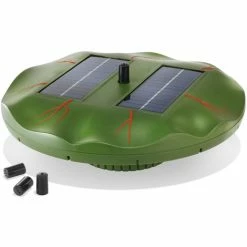 Schwimmende Solar Teichpumpe Seerose Solarpumpe Gartenteich Teich Esotec 101770