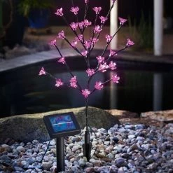 Solar Blütenstrauch Dekoleuchte Solarlampe Gartenleuchte Außen LED Esotec 102104 -ESOTEC Shop 6267604 3