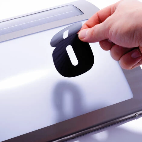 Solar Hausnnummer Wave 2800K Solarleuchte Hausnummernleuchte LED, esotec 102035 Solar Hausnnummer Wave 2800K Solarleuchte Hausnummernleuchte LED, Esotec 102035 -ESOTEC Shop 6267686 3