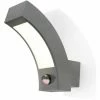 LED Wandleuchte Line PIR Wandlampe Außenleuchte Bewegungsmelder Esotec 105198