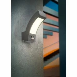 LED Wandleuchte Line PIR Wandlampe Außenleuchte Bewegungsmelder Esotec 105198 -ESOTEC Shop 6267698 3