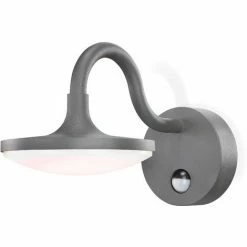 ESOTEC LED Sensor Außenwandleuchte Warmweiß 3000K 900lm 10 Watt Außen Wandlampe, 201168