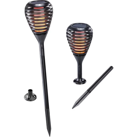 Solar Fackel 2er-Set Flammeneffekt Gartenfackel Solarlampe Garten esotec 102483 Solar Fackel 2er-Set Flammeneffekt Gartenfackel Solarlampe Garten Esotec 102483 -ESOTEC Shop 9358979 2