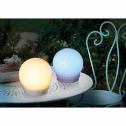 ESOTEC Schwimmfähiges Solar Leuchtkugel Set 15 Cm + Fernbedienung 8 Lichtfarben 102126 -ESOTEC Shop 9386257 5