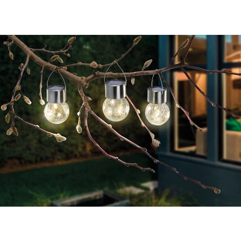 Solar Hängeleuchten 3er Set Glasmosaik Solarleuchten Glasleuchten esotec 102309 Solar Hängeleuchten 3er Set Glasmosaik Solarleuchten Glasleuchten Esotec 102309 -ESOTEC Shop 9391642 4